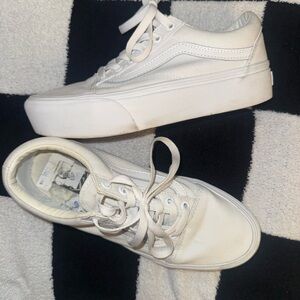 Vans White Women's Sneakers